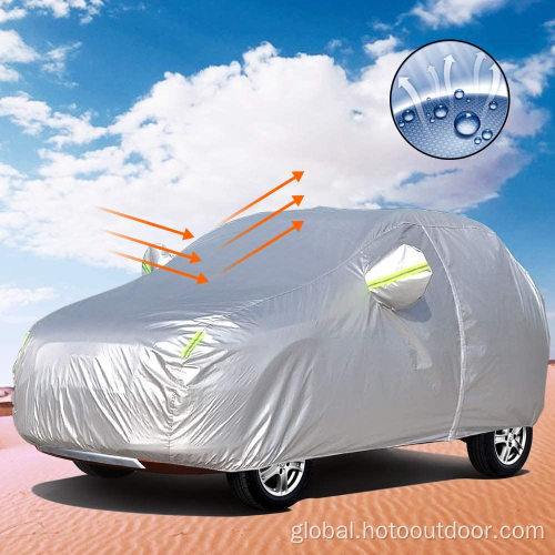 Car Cover Outdoor Oxford 600D Polyester Fabric Car Cover Manufactory